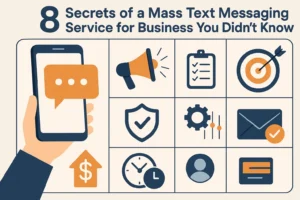 Key features of an effective mass text messaging service